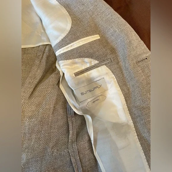 SuitSupply Linen & Hemp Wool Jackets